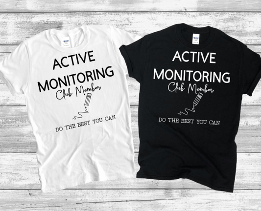 Actively Monitoring Club Member
